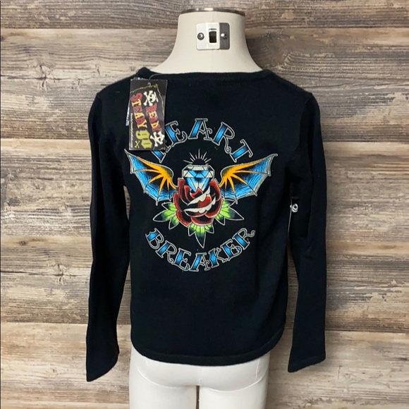 Ready Steady GO! Toddler Heartbreaker Cardigan NWT - Picture 2 of 4